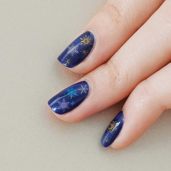 2 Li Kartanesi Tırnak Dövmesi, Tırnak Sticker, Nail Tattoo, Nail Art