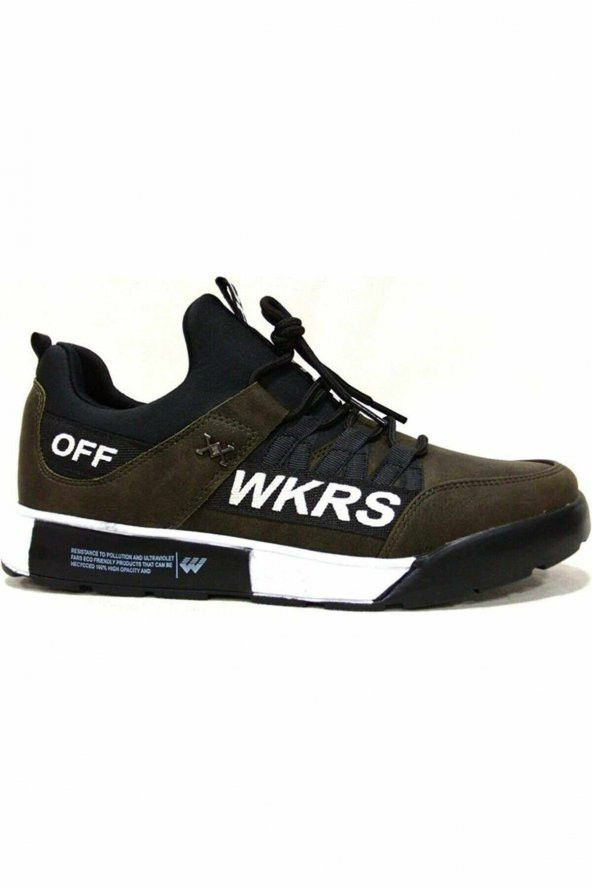 Wickers Erkek Spor Ayakkabı Garson Haki Wkrs 2300 - 1