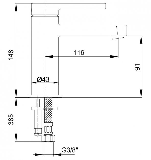 ECA Mina Lavabo Bataryası 102108920H