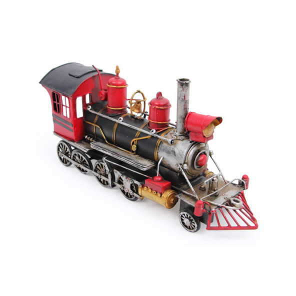 Dekoratif Metal Lokomotif 1104E-2324 Model-M14