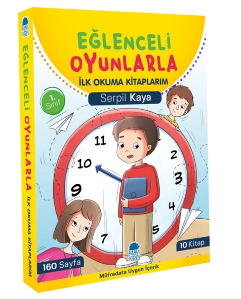 Eğlenceli Oyunlarla İlk Okuma Kitaplarım Set (10 Kitap) ürün görseli