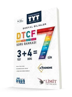 Limit Tyt Sosyal Bilimler 7 Gün Soru Bankası 2024