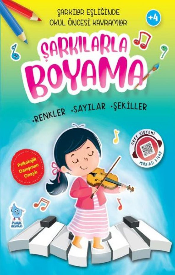 Şarkılarla Boyama (4 Kitap)