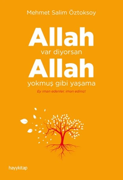 Allah Var Diyorsan Allah Yokmuş Gibi Yaşama ürün görseli