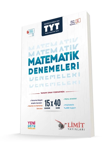 Limit Tyt Matematik 15 Li Denemeleri 2024