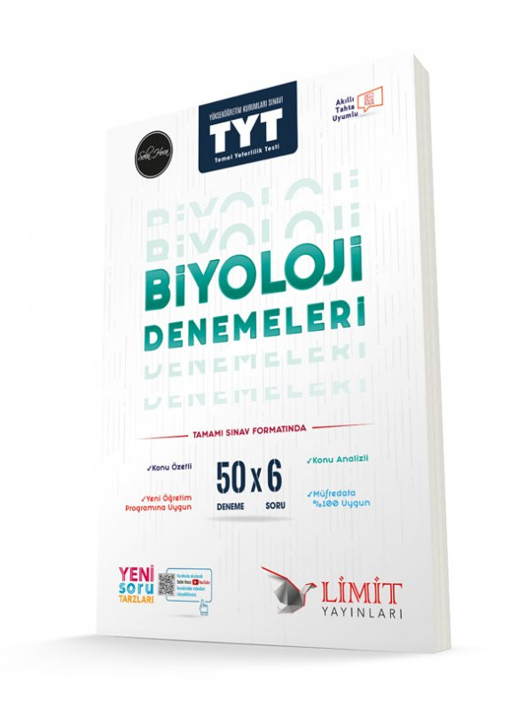Limit Tyt 50 Li Biyoloji Denemeleri 2023