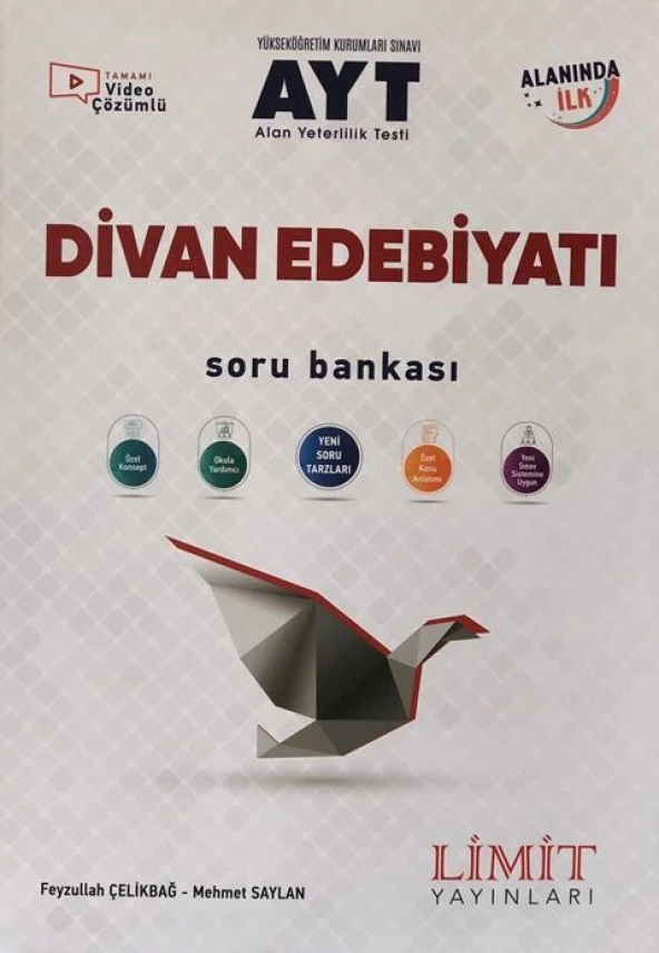 Limit Ayt Divan Edebiyatı Soru Bankası 2023