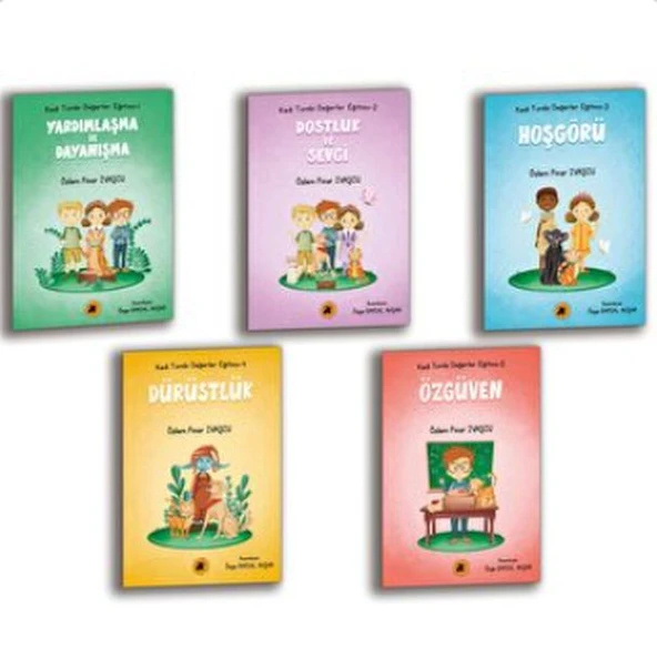 Kedi Tombi Değerler Eğitimi Seti (5 Kitap) ürün görseli