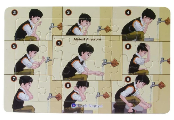 Yapboz (Ahmet Abdest Alıyor) Yapbozlar ürün görseli