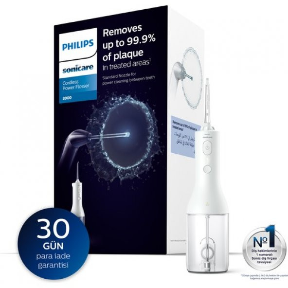 Philips Sonicare HX3801 /11 Power Flosser Şarjlı Diş Arası Temizleyicisi