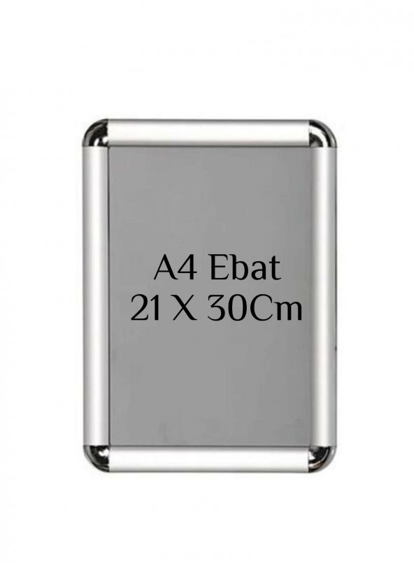 Gen-Of A4 Rondo Çerçeve Alüminyum 21x30 1 Adet - 3