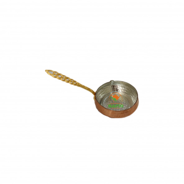 SAFİR Bakır sos tavası Bakır sosluk Orta Boy sos tavası A++ SAFİR ÇAY KAZANLARI - 2