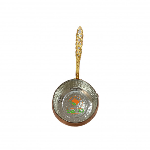 SAFİR Bakır sos tavası Bakır sosluk Orta Boy sos tavası A++ SAFİR ÇAY KAZANLARI - 3