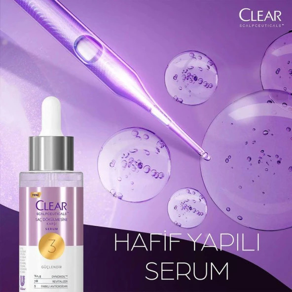 Clear Scalpceuticals Saç Dökülmesine Karşı Serum 45 ml - 5