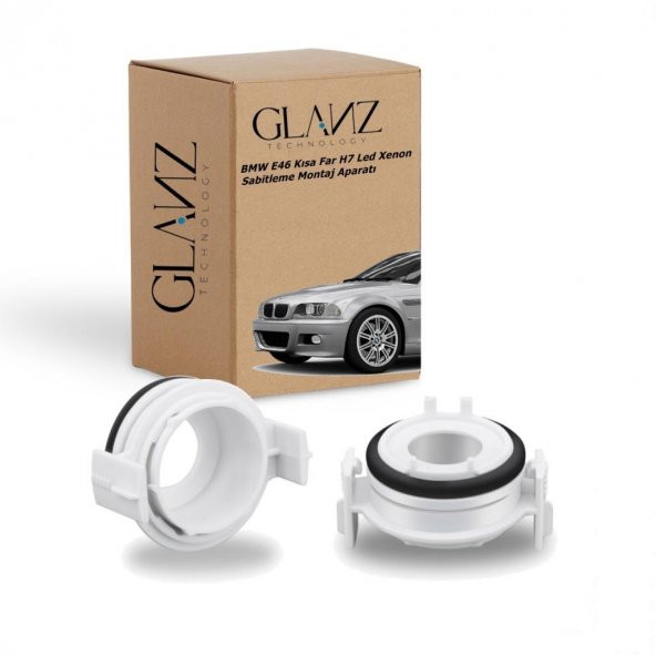 Glanz Bmw E46 H7 Led Xenon Far Bağlantı Montaj Sabitleme Aparatı