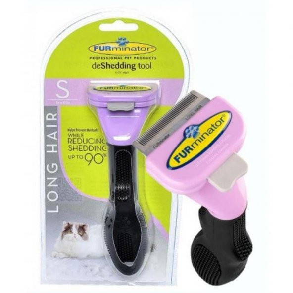 Furminator Long Hair Uzun Tüylü Kedi Tarağı Small