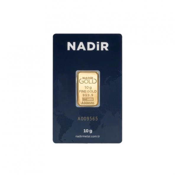 10 gr 24 Ayar 999.9 Milyem NadirGold Gram Altın