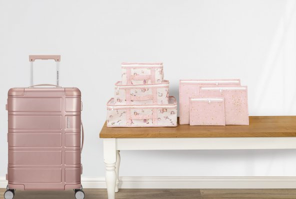 DECODEMA Bebek Çocuk Bavul Düzenleyici 6lı Seyahat Çanta Seti - 6