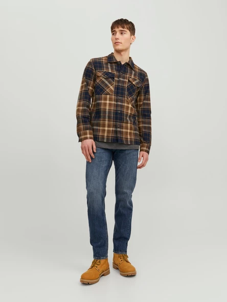 JACK JONES Mike Model Rahat Kesim Kot Pantolon 12237306 - 3