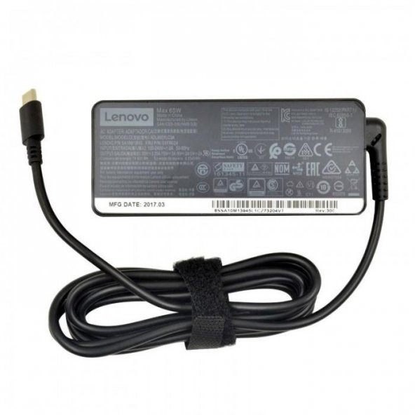 Orjinal Lenovo 65W Usb Type-C Adaptör Şarj Aleti Cihazı