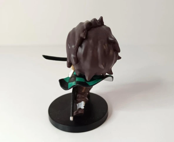Anime Demon Slayer Tanjiro Kamado İblis Avcısı Mini Figür Eylem Karakter Figür Oyuncak Biblo 8 cm - Resim 3