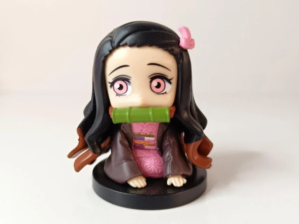 Anime Demon Slayer Nezuko Kamado İblis Avcısı Mini Figür Eylem Karakter Figür Oyuncak Biblo 8 cm