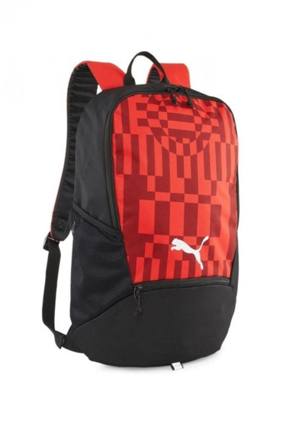Puma individualRISE Backpack Sırt Çantası Siyah-Kırmızı
