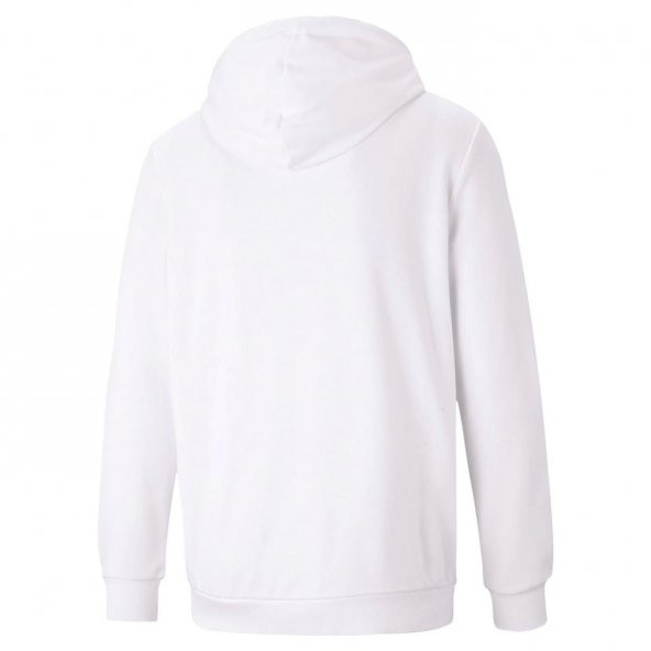 Puma Essential Big Logo Hoodie Tr Erkek Beyaz Günlük Stil Sweatshirt 58668802 - 5