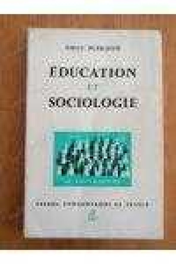 Education et Sociologie ürün görseli 1