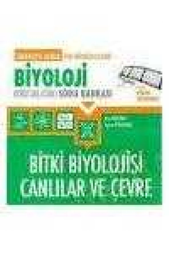 Üniversiteye Hazırlık  BİYOLOJİ   Konu Anlatımlı Soru Bankası / BİTKİ BİYOLOJİSİ CANLILAR ve ÇEVRE - 1