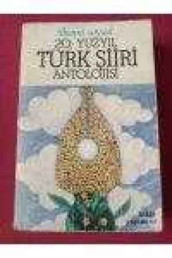 20.YÜZYIL TÜRK ŞİİRİ ANTOLOJİSİ ürün görseli 1