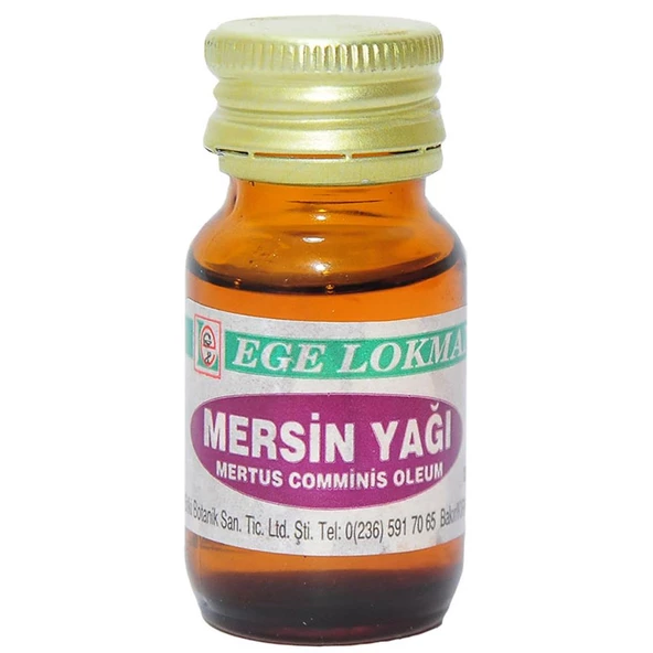 Ege Lokman Mersin Yağı Mertus Comminis Oleum 20CC - 3
