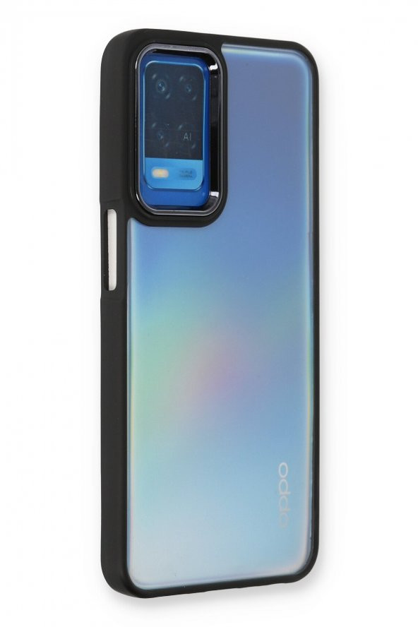 NewFace Oppo A54 4G Kılıf Dora Kapak - Siyah