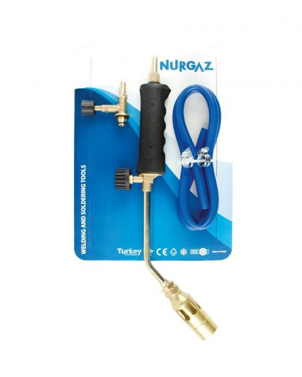 PROPAN TAV VE KAYNAK SETİ 32 MM BAŞLIKLI HORTUM KELEPÇE MUSLUK DAHİL ürün görseli 1