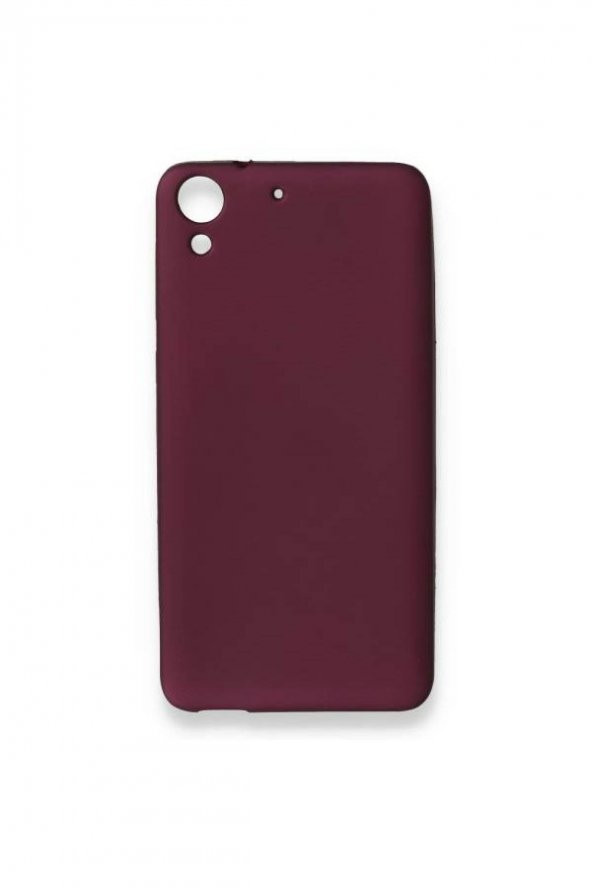 NewFace HTC Desire 728 Kılıf Premium - Mürdüm