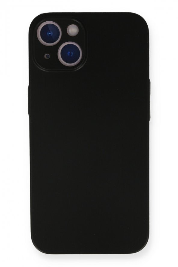 NewFace iPhone 14 Plus Kılıf PP Ultra İnce Kapak - Siyah
