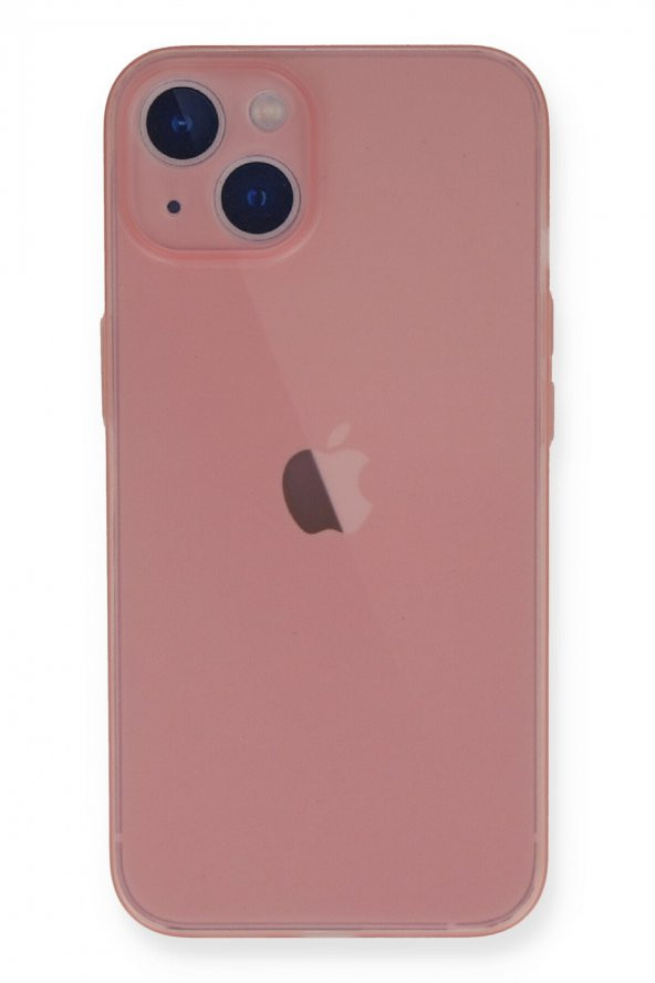 NewFace iPhone 14 Plus Kılıf PP Ultra İnce Kapak - Pembe