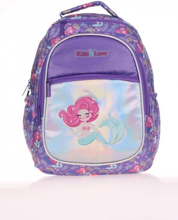 Kaukko Kids&love Sırt Çantası Aynalı Simli Mermaid L5097