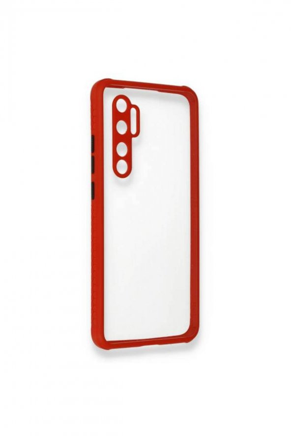 NewFace Xiaomi Mi Note 10 Lite Kılıf Miami - Kırmızı