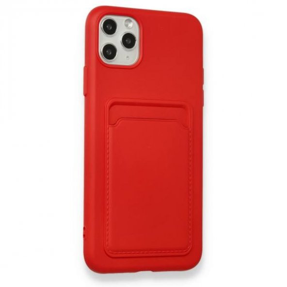 NewFace Apple Iphone 11 Pro Max Kılıf Lansman Kamera Korumalı Kartlıklı Bölmeli Silikon Kılıf İphone 11 - 2