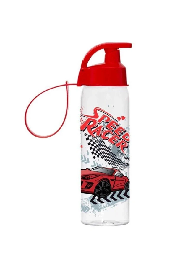 Herevin Matara Desenli Speed Racer 500 ML Erkek Çocuk Suluk