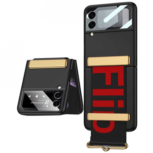 Galaxy Z Flip 3 Kılıf  Flio Kıpta Kapak