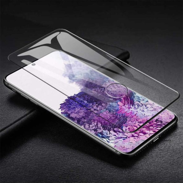 Galaxy S10 Plus  Kavisli Full Yapışkanlı Cam Ekran Koruyucu - 3