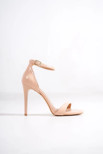 Ten Rugan Tek Bantlı İnce Platform Topuklu Ayakkabı -Pirlx - 4