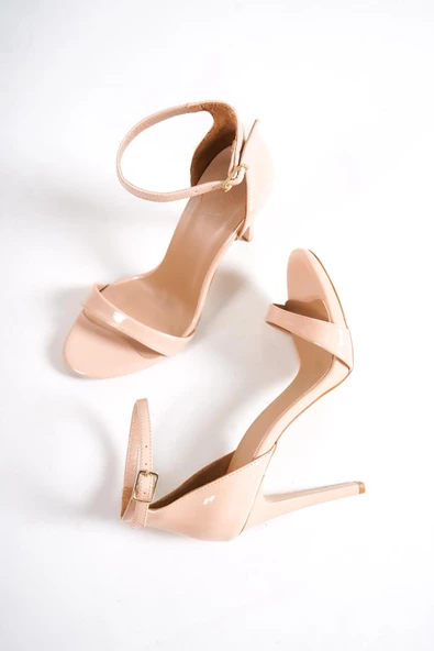 Ten Rugan Tek Bantlı İnce Platform Topuklu Ayakkabı -Pirlx