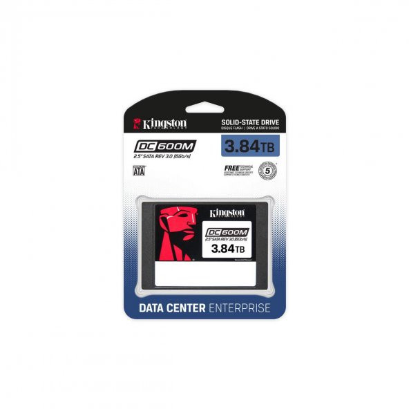KINGSTON - SEDC600M/3840G DC600M 3.84TB 2.5 inç Sata 3 Sunucu SSD