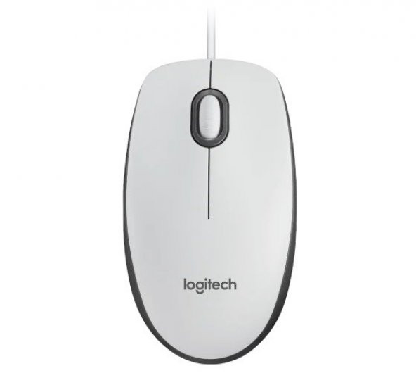 LOGITECH M100 KABLOLU MOUSE BEYAZ 910-006764
