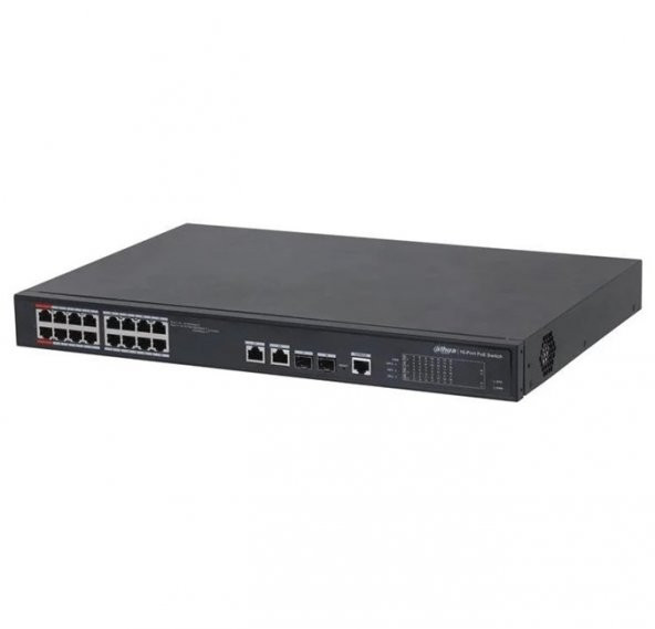 pfs4218-16et-240-v3 16 port yön. poe switch