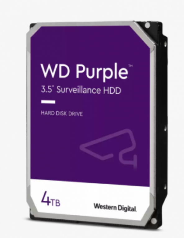 WD Purple 3.5 SATA III 6Gb/s 4TB 256MB 7/24 Guvenlik WD43PURZ