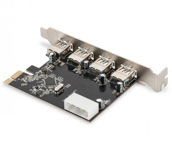 Digitus DS-30221-1 4 Port USB 3.0 PCI-E Kart - Resim 2